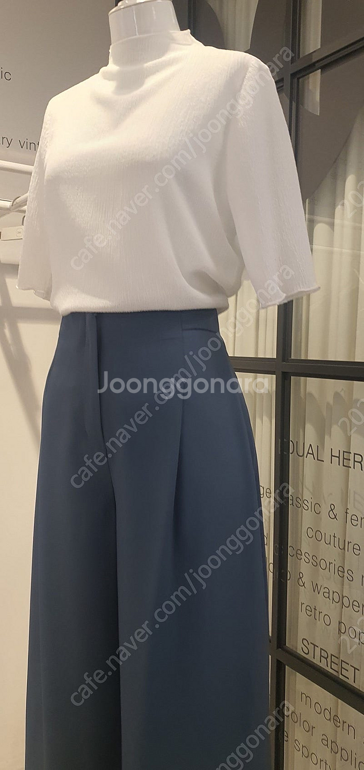 듀엘 간절기 팬츠 66 새상품--0