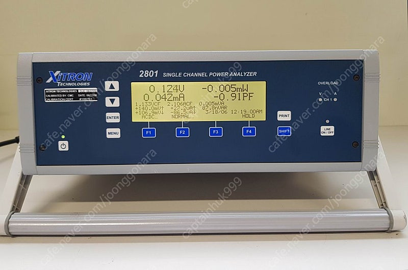Xitron 2801 전력분석기 Single Channel Power Analyzer 이미지