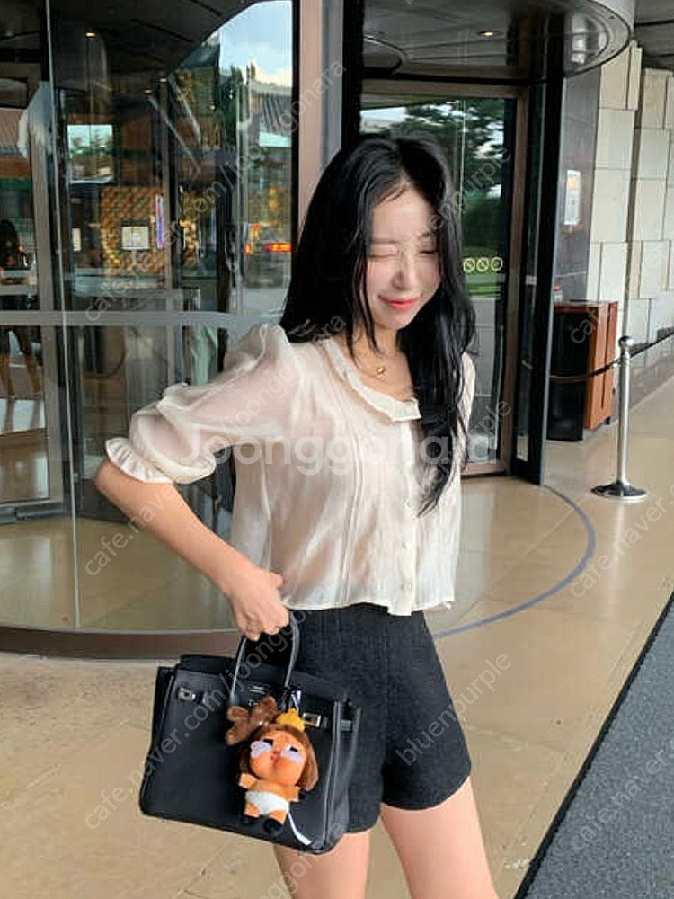 시예 Siye 코제 블라우스 베이지--2