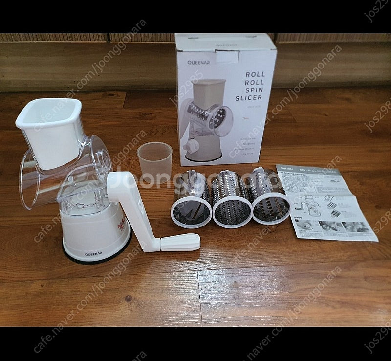 3인용전기밥솥리빙홈+야채다지기채칼2가지모두깔끔하고작동잘...--8