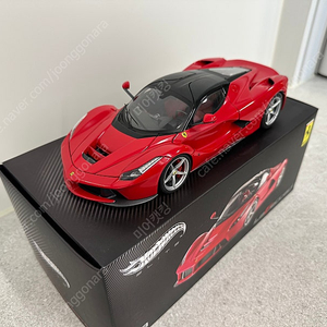 핫휠 엘리트 페라리 LaFerrari 레드 1:18
