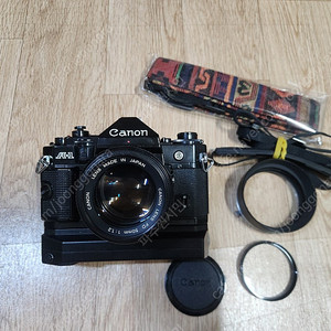 캐논 A-1바디및 50mm F1.2 렌즈 + 모터드라이브 셋트 판매합니다 (오버홀완료)