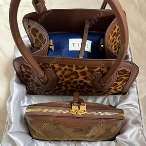 TIME 스퀘어 미니백 레오파드 이미지