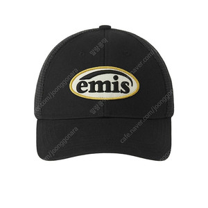 이미스 emis 와펜 메쉬볼캡 모자 블랙