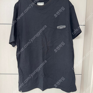 우영미 백로고 티셔츠 46사이즈