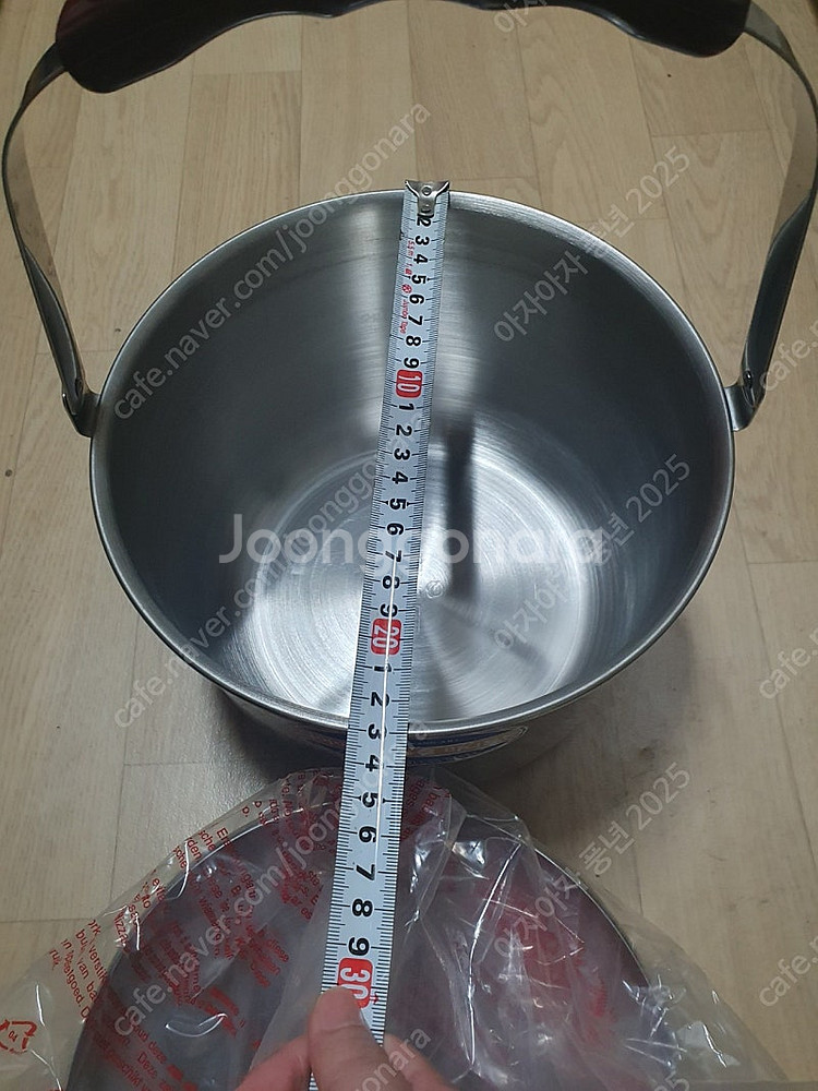 스텐들통 스테인레스들통 옥수수 빨래삶는통 찜솥 곰솥 들통냄비 캠핑 낚시 쌀통 잡곡 보관 탕국 육수통 양동이 다용도 ...--2