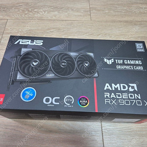 ASUS TUF 라데온 RX 9070 XT OC 팝니다