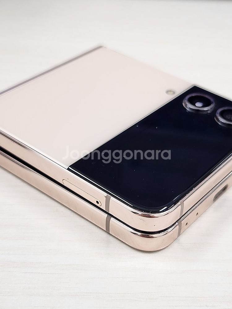 갤럭시Z플립4 핑크 256용량 미파손 가성비 꿀매물 외관 깨끗한 12만 판매해요--8