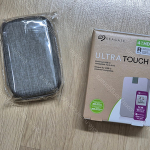 4TB 외장하드 - Seagate Ultra Touch 시게이트 울트라 터치 4TB 미개봉