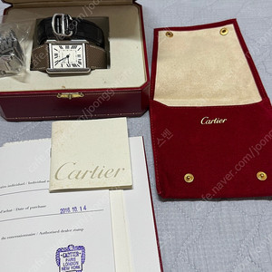 까르띠에 탱크솔로XL 스틸제품판매합니다