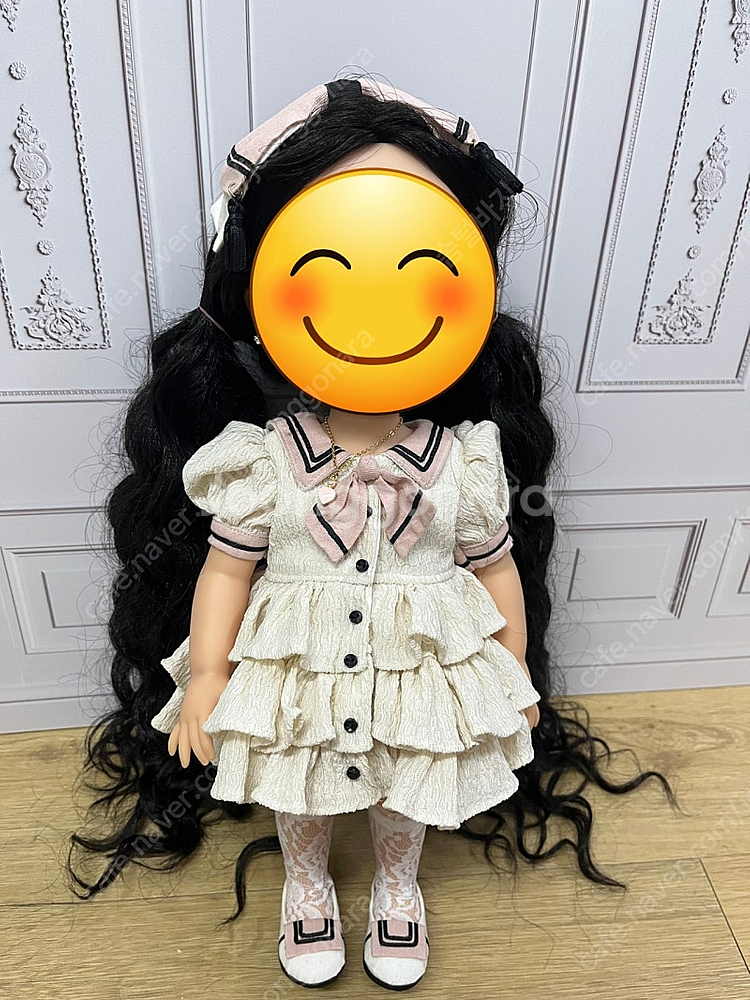 꿈나x럽스타님 콜라보 디즈니 베이비돌 의상 세트--0