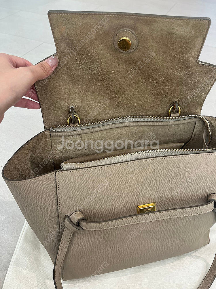 셀린느 벨트백 미니(큰사이즈)--2