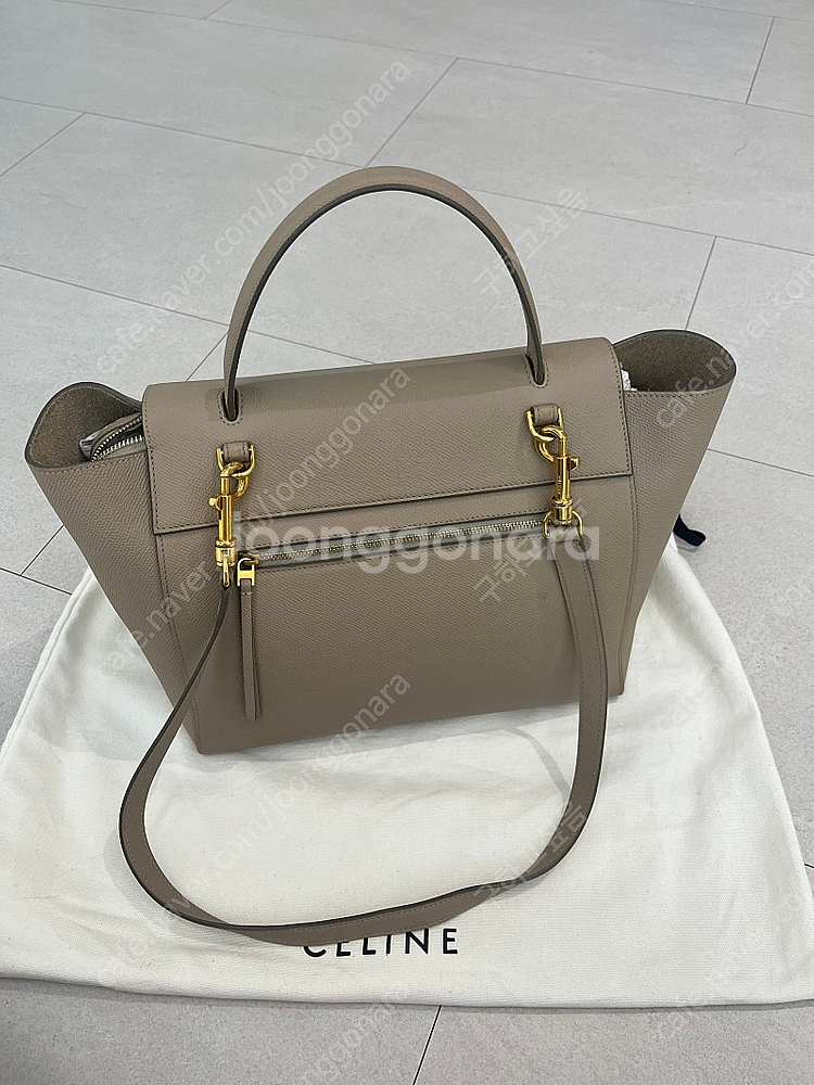 셀린느 벨트백 미니(큰사이즈)--6