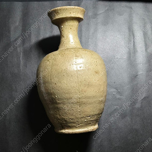 고려시대 고려청자 연판문 광구병 화병 꽃병 주병 빈티지 다도구 차도구 고미술품