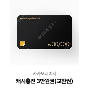 카카오페이지 30000원 27000원에 팝니다