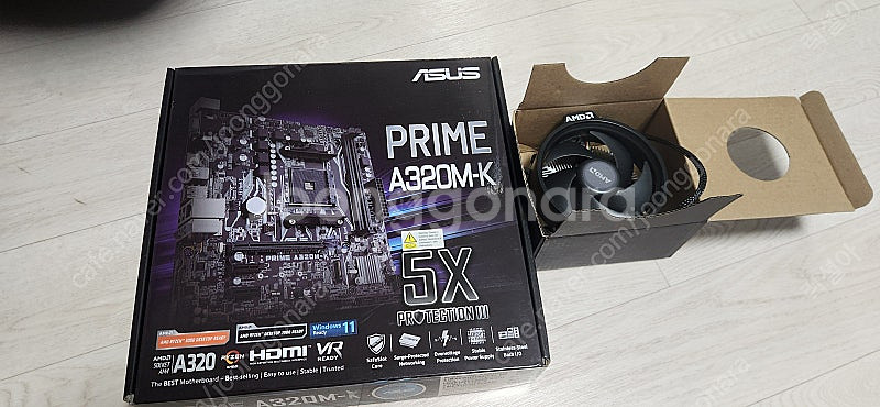 amd3600+prime320보드 팝니다--0