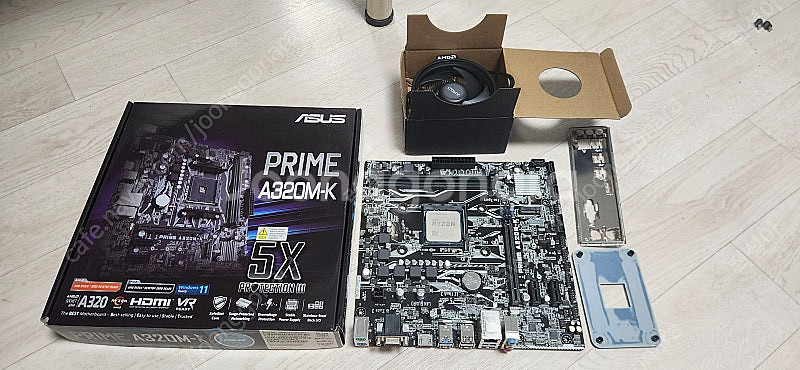 amd3600+prime320보드 팝니다--3