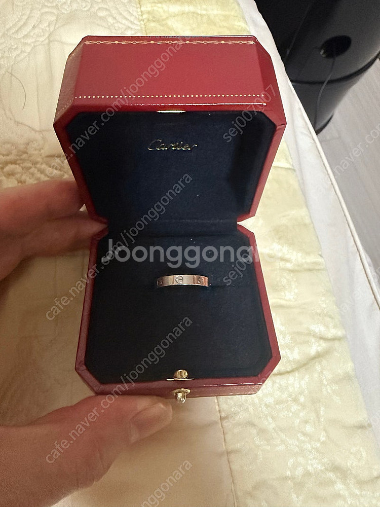 까르띠에 러브반지--1
