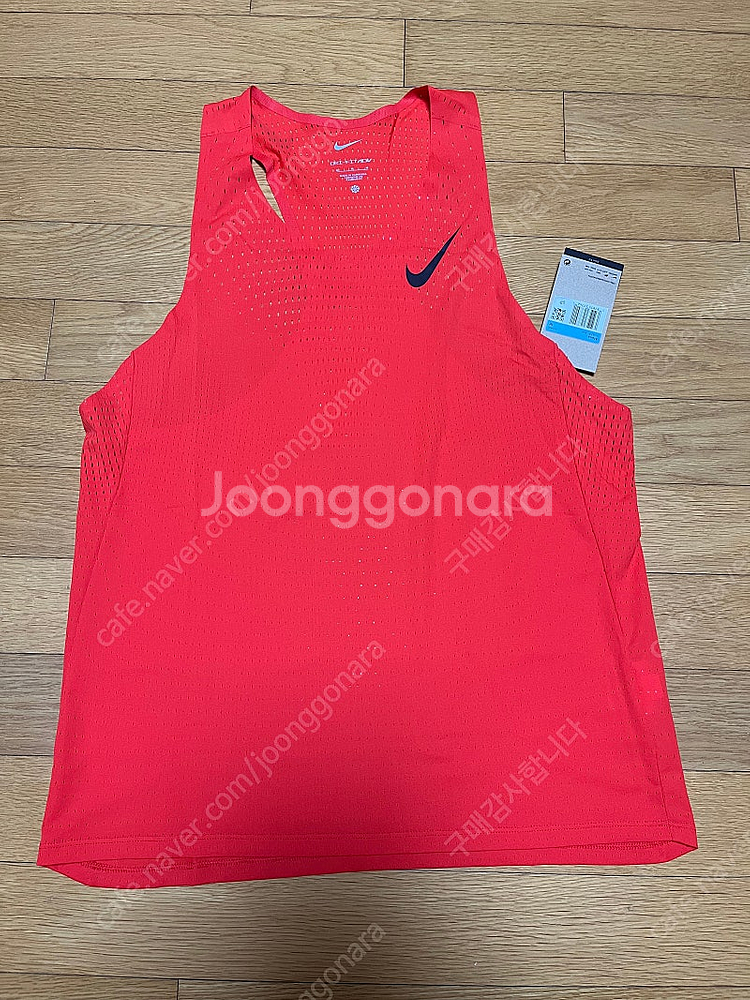 나이키 adv 에어로스위프트 싱글렛 라이트 크림슨--0