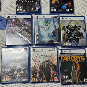 PS5 타이틀 개봉 일괄 팝니다