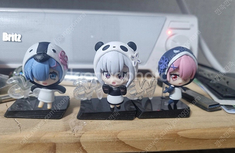 리제로 일괄 미니 렘 람 에밀리아 피규어 팝니다--0