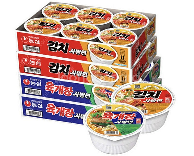 사발면 (육개장+김치 / 24개) 17000원--0