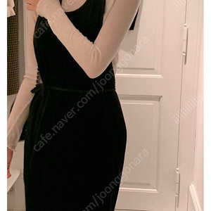 스키니피그 밸벳 롱 드레스 원피스