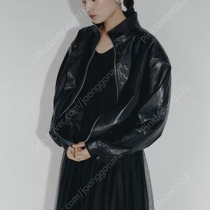 가죽블루종