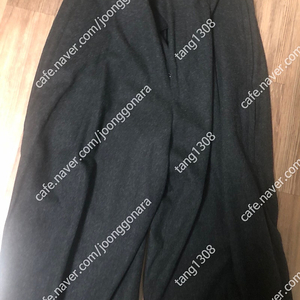 해칭룸/딥플리츠팬츠/차콜