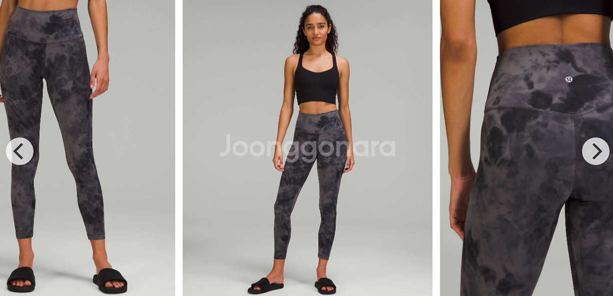 룰루레몬 얼라인팬츠25 2사이즈--1