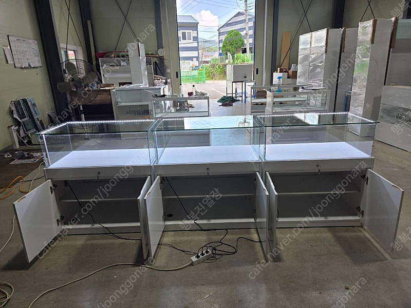 휴대폰진열장, 전자**진열장 시연대--9