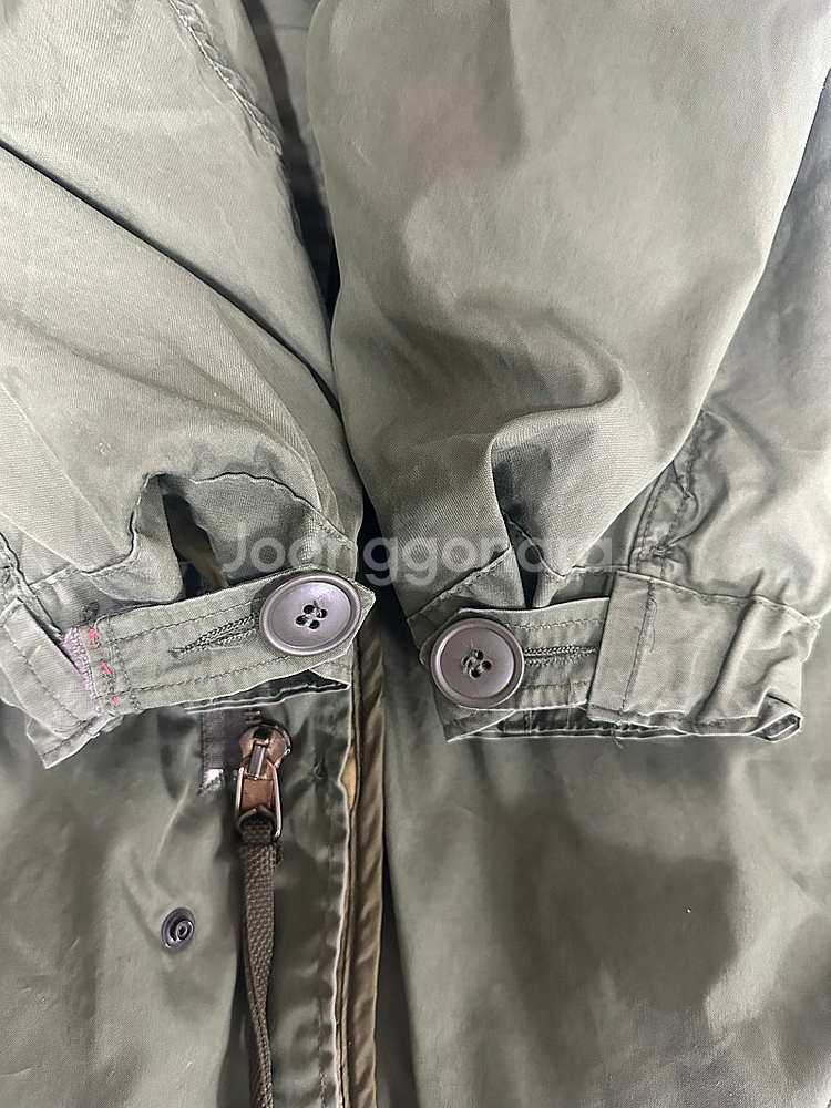 오리지날 개파카 m65 피쉬테일 필드자켓 카본힐 미듐--5