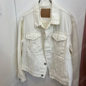 페이퍼문 코튼 오버핏 아이보리 청자켓