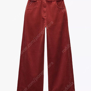 새상품) 자라 xs(~66) 코듀로이 와이드팬츠 코스 마시모두띠 bcbg 빈폴 닥스 가니 비이커 스타일