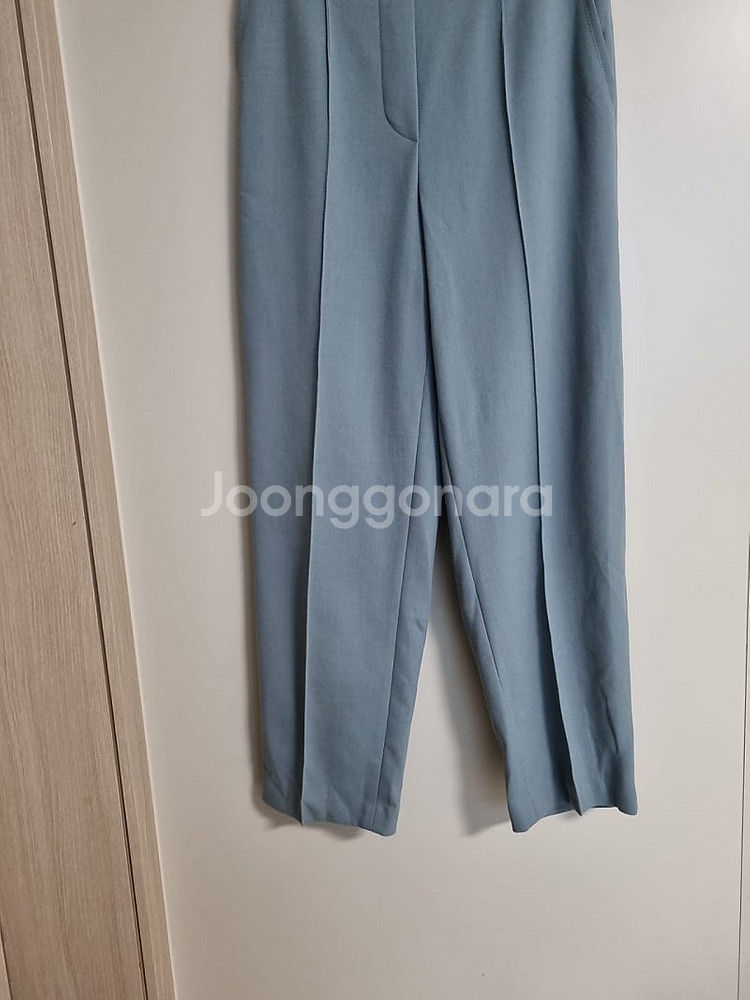 한섬 타임 밴딩 와이드 팬츠--2