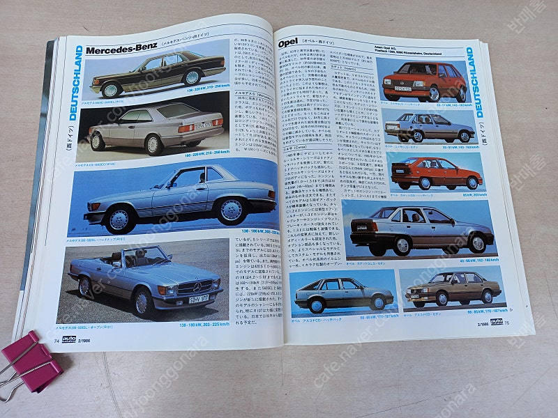 1986년 일본 자동차 카달로그--6