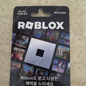 로블록스 기프트 카드 1만원권 5장