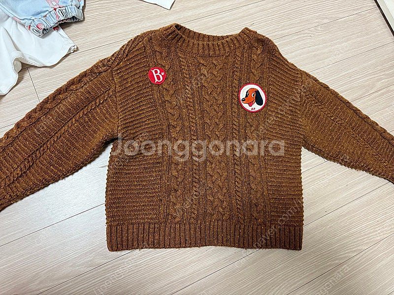 베베드피노 꽁뜨 니트 110사이즈--0