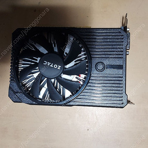 조텍 GTX 1050TI 4G 무전원 그래픽카드 택포 팝니다