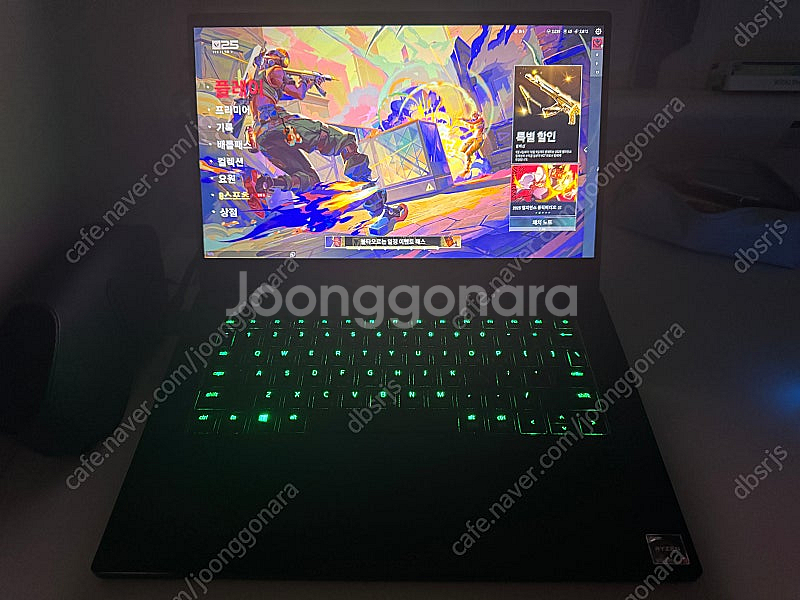 레이저 14 RTX3080 게이밍 노트북--8