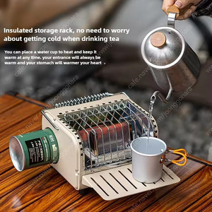 캠핑, 낚시용 부탄가스 난로(새상품)