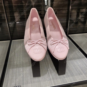 샤넬 트위드 플랫 chanel