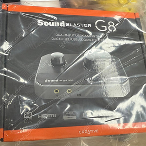 [미개봉] Creative Sound BlasterX G8 사운드블라스터 사블