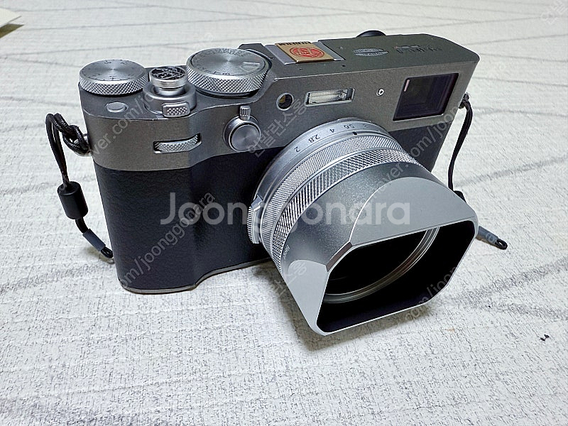 후지필름 X100VI 실버(새상품급/액세서리 다수)--4