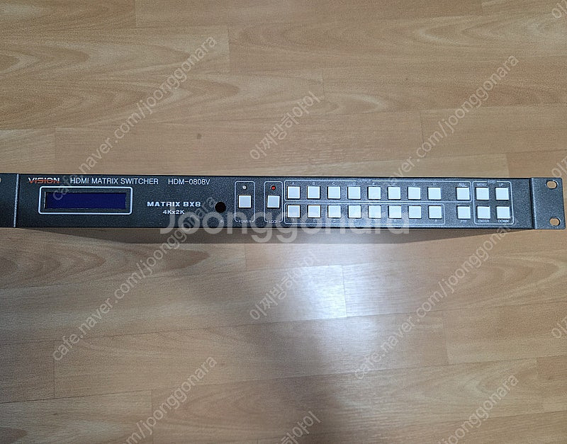 VISION HDM-0808V HDMI MATRIX SWITCHER (HDMI 매트릭스 스위처) 8X8 스위처--3