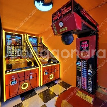 인형뽑기 4인용 및 기타 오락기기 판매 사격, 야구, 농구, 펀치 등 거의새것--0