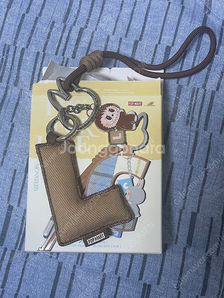 라부부 비밀번호 알파벳 키링 S L--1