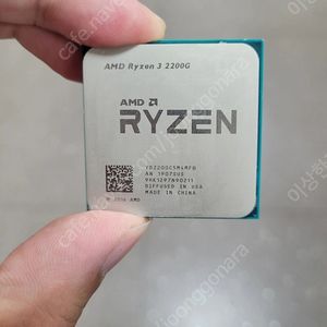 AMD 라이젠3 2200g cpu Ryzen3
