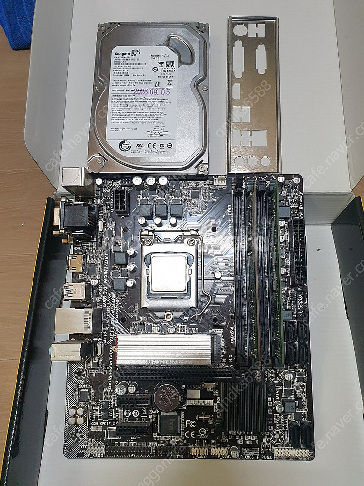 인텔 i5-6600.기가b150m 삼성램8g.nvme ...--0