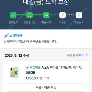 아이폰 17 세이지 (말차그린) 1차 출시당일 서울 직거래 판매